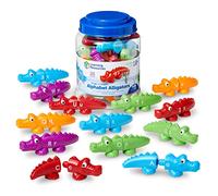 Learning Resources Snap-n-Learn Alphabet Alligators | Toddler Alphabet Manipulatives, Fine Motor Skills Toys, ABC Matching Game, Preschool Learning Activities, Ages 18 Months+