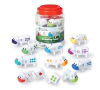 Learning Resources Snap-n-Learn Counting Cows | Montessori Toys for Toddlers, Animals Counting Toy, Preschool Number Recognition, Fine Motor Skills, Math Manipulatives