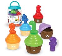 Learning Resources Snap-n-Learn Counting Cupcakes, Educational toys for 18mth+, Toddler Toys, Preschool Learning Activities, Montessori Toys, Learning & Education Toys