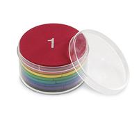 Learning Resources Soft Foam Magnetic Rainbow Fraction Circles