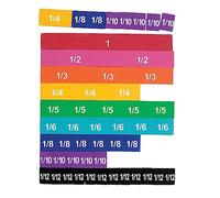 Learning Resources Soft Foam Magnetic Rainbow Fraction Tiles