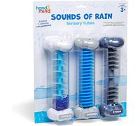 Learning Resources Sounds of Rain Sensory Tubes, Toys for 3 Year Old Boys and G