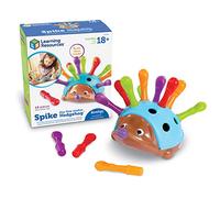 Learning Resources Spike Fine Motor Hedgehog Sorting Toy Ages 18+ Months | Develop colour recognition, counting and hand-eye coordination, EYFS preschool toys, educational gifts for toddlers