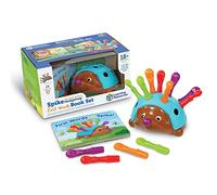 Learning Resources Spike the Fine Motor Hedgehog First Words, Book Set Top, Toddler Toys, Fine Motor Fun, Preschool Fine Motor Skills, Toddler Activity, 15 Pieces, Age 18 Months+ (LER9123)