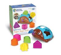 Learning Resources Spike the Fine Motor Hedgehog Poppin' Shapes Sorter, 7 Pieces, Ages 18 Months+, Learning Toys, Baby Toys, Educational Toys, Fine motor toys, Montessori Toys