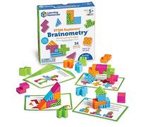 Learning Resources STEM Explorers Brainometry Age 5+, Critical Thinking & STEM Skills 3D Puzzle Game for Kids, 10 STEM Challenges, Ages 5+