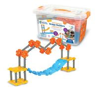 Learning Resources STEM Explorers Bridge Builders Classroom Set 305 Pieces STEM Projects for Students Ages 5+ Back to School and Teacher Supplies