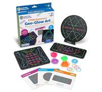 Learning Resources STEM Explorers Geo-Glow Art, STEM Toys, Coding Toy for Kids, STEM Activities for Classroom, Ages 5+