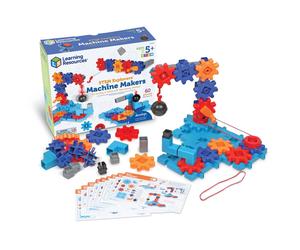 Learning Resources STEM Explorers Machine Makers - 60 Pieces, Ages 5+, Building