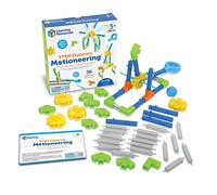 Learning Resources STEM Explorers Motioneering, 8 STEM Challenges, Build a Windmill, Catapult & Pendulum, Construction Toy, Engineering Toy for Ages 5+