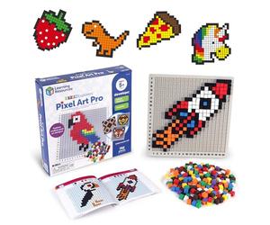 Learning Resources STEM Explorers Pixel Art Pro, Ages 5+, Pixel Art Puzzle Game, Creative STEM Building with Coding Thinking, Maths Skills and Fine Motor Play