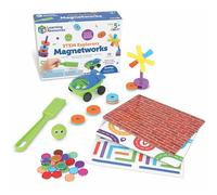 Learning Resources STEM Explores Magnetworks, Magnetic Tiles Blocks, STEM Toys, Sensory Bin Toys, Fine Motor Skills, Kids Games, Classroom Must Haves, Birthday Gift