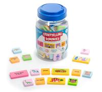 Learning Resources Storytelling Dominoes Age 3+, Creative Story Prompt Toys & Social Skills Activities, Create Your Own Adventure Sequencing Games, Gifts for Kids Ages 3+