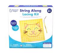 Learning Resources String-Along Lacing Kit, Fine Motor Toy, EYFS, Preschool and Home Learning, 4+