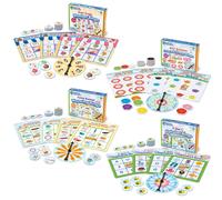 Learning Resources Super Spring Bingo Bundle Preschool Game - Ages 3+ Colors Shapes and Numbers Recognition Preschool Learning Games Toddler Games