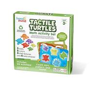 Learning Resources Tactile Turtles Maths Activity Set, Toddler Numbers Learning, Maths Counters for Kids, Colour Sorting Toys, Sensory Turtle Game, Montessori Maths Materials