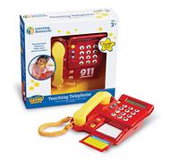 Learning Resources Teaching Telephone - 1 Piece, Ages 3+ Toddler Learning Toys, Pretend Play Telephone, Toy Telephone, Phone for Kids, Pre-Recorded Greetings, Develops Memory Skills