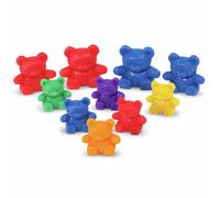 Learning Resources Three Bear Family Counters Rainbow Set