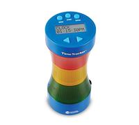 Learning Resources Time Tracker, Kids Visual Traffic Timer & Clock, Ages 5+ | Keep classroom learning and home routines on track with colour-changing countdown cues that make time management easy to see