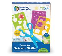 Learning Resources Trace Ace Scissor Skills - Kid's Safety Scissors Set