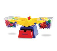 Learning Resources (UK Direct Account LER0779 Resources Three Bear Family Primary Bucket Balance Maths Classroom Supplies for Learning Weighing, Measuring, & Size Comparison, Multicoloured