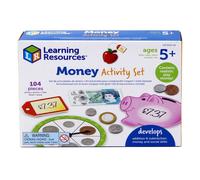 Learning Resources UK Money Activity Set 104-Piece Coins Notes Age 5+