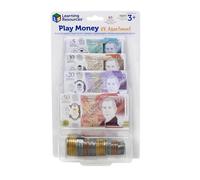 Learning Resources UK Play Money Assortment, Ages 3+, UK Notes & Coins | Build money recognition and early maths skills through realistic play money, role play activities and hands-on learning fun