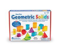 Learning Resources View-Thru Colourful Geometric Shapes