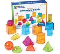 Learning Resources View-Thru Colourful Geometric Shapes New Toy Set