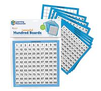 Learning Resources Wipe Clean Hundred Boards (Set of 10)