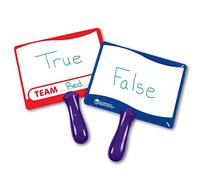 Learning Resources Write and Wipe Answer Boards (Set of 10)