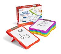 Learning Resources Writing Slant Boards Set of 6, Dry Erase Clipboard, Reusable Handwriting Practise for Kids, Lear to Write, Letter Writing, Teacher Supplies for the Classroom Ages 4 5 6+