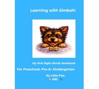 Learning Simbah: My First Sight Words Workbook (Learning With Simbah)