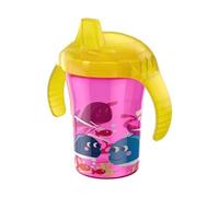Learning Sippy Cups for - Bottle Transition Cup for Milk with 2 Handles | with Spill-Free Lid, Cups, Feeding Supplies for 6+ Months Boys Girls, Silicone Spout, Weaning Mug