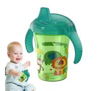 Learning Sippy Cups for Toddler,Bottle Transition Cup for Milk with 2 Handles,with Spill- Lid, Toddler Cups, Feeding Supplies for 6+ Months Boys Girls