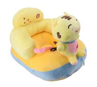 Learning Sitting Chair Super Soft Plush Adjustable Angle Portable Baby Support Seat for Infants Toddlers Safe Comfortable Sturdy Design (Tiger)