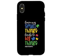 Learning Small Things Lead To Big Things Learning Graduation Case for iPhone X/XS