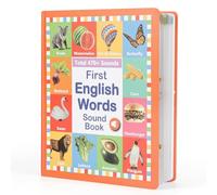 Learning Sound Books for Children's Early Education, 21 Themes 470+ Words, Interactive Kids' Electric Educational Toys for 2-6 Year Olds, First Birthday Gifts for Boys Girls(Battery Not Included)