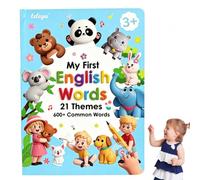 Learning Sound Books for Children's, Interactive Sensory Learning Busy Book with Sounds (B)