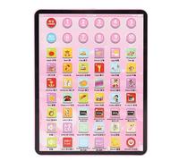 Learning Tablet: Educational Interactive Device | Touchscreen Portable Activity Tablets | Tiny Tech Tablet For Kids Early Learning STEM Games Travel Home Classroom And U