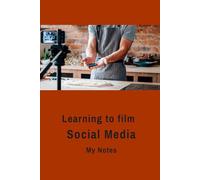 Learning to Film Social Media. My Notes.: I can do this. Composition style. College ruled lined blank notebook, journal.