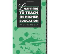 Learning to Teach in Higher Education