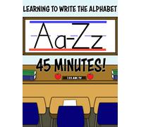 Learning to Write the Alphabet A - Z