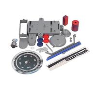Learning Tool Resources Educational Magnet Teaching Aids Set 12 in 1 DIY Science Experiment Kit for Kids Home School Plastic Iron Material 418g