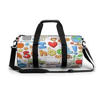 Learning Tools Sport Duffel Bag Gym Bag Weekend Overnight Bag for Travel Camping Hiking Beach 45x23x23cm