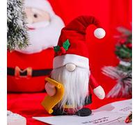 Learning Toy Christmas Red Man Toy Doll Faceless Old Man Doll Children's * 1pcs (B, One Size)