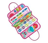 Learning Toys - 12 Page Interactive Activities for Kids Education, Fun Sensory Play with Durable Felt Pieces, Educational Travel Toy for Preschool, Kindergarten and Early Learning