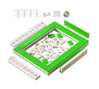 Learning Toys - Early Development Pinyin Mahjong Tiles - Educational Party Game | for Home School Playroom Boys Girls Family Nights Birthday Holiday Party Kindergarten Preschool