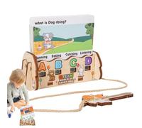 Learning Toys - Logic Game for - Word Decipher Game - for Primary Students in Class and Home School with School Program