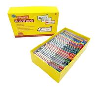 Learning Toys UK 36 Double-Sided Phonics Flip Books with 72 Word Families for Kids Homeschool Reading Practice